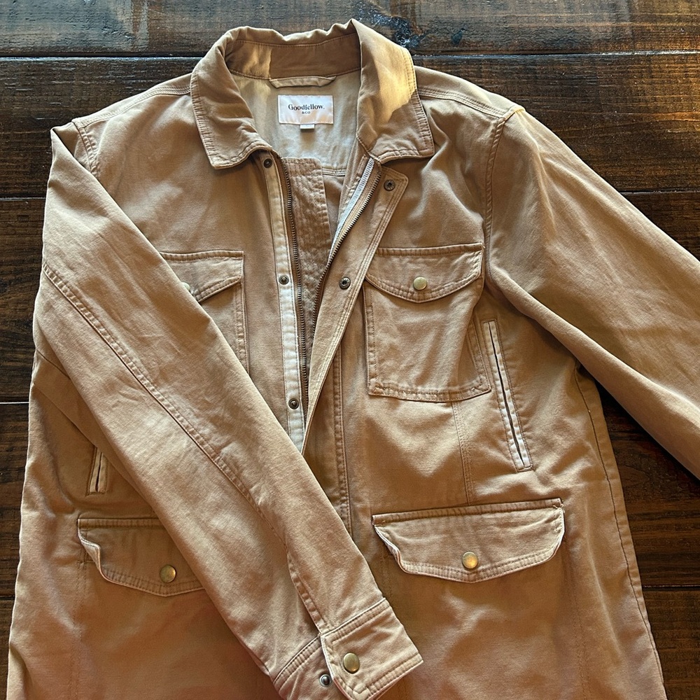 Goodfellow & Co Tan Casual Jacket